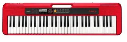 Teclado Casiotone Vermelho