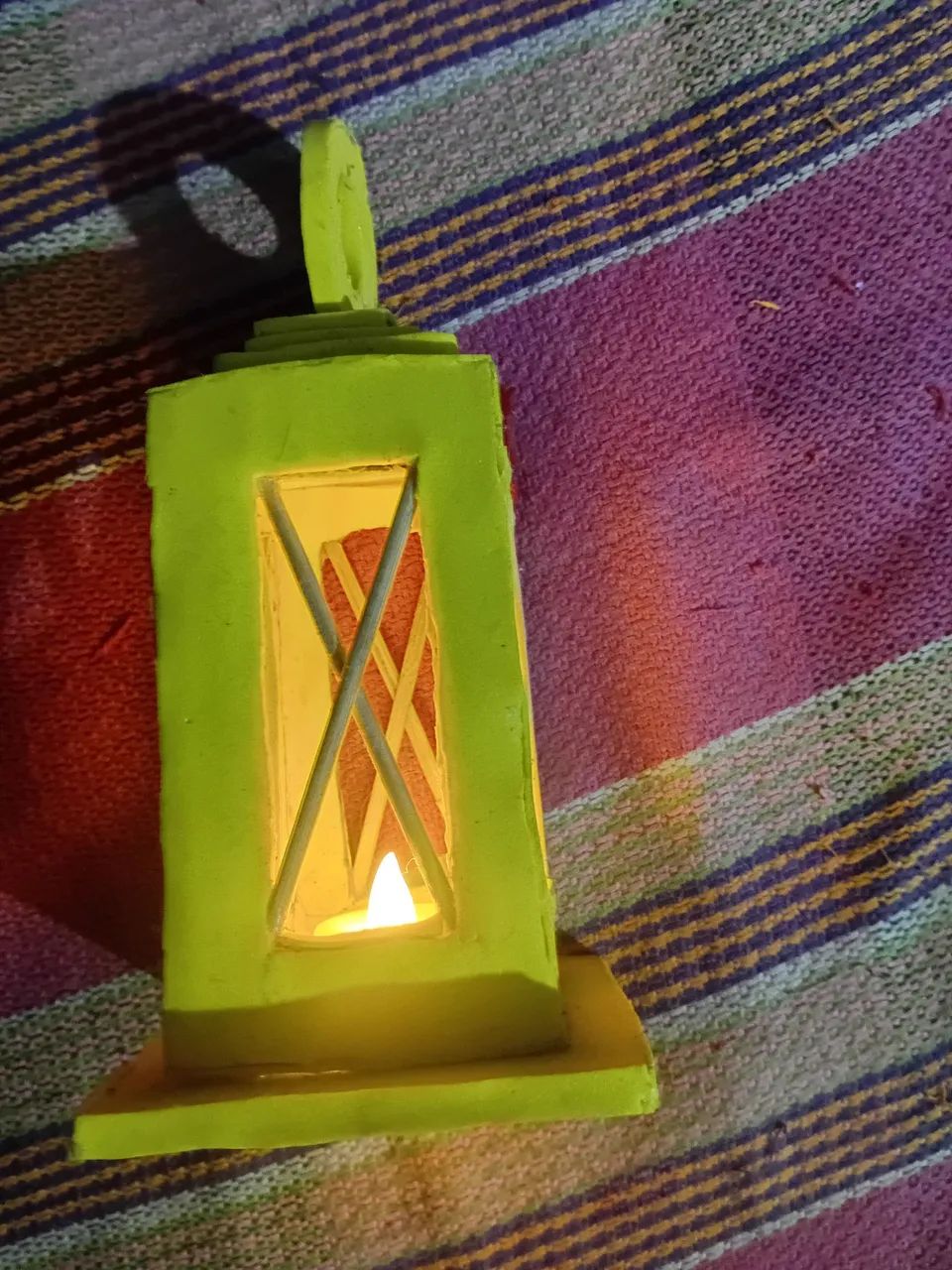 Mini Luminária de Led artesanal*nova*! - Foto 4