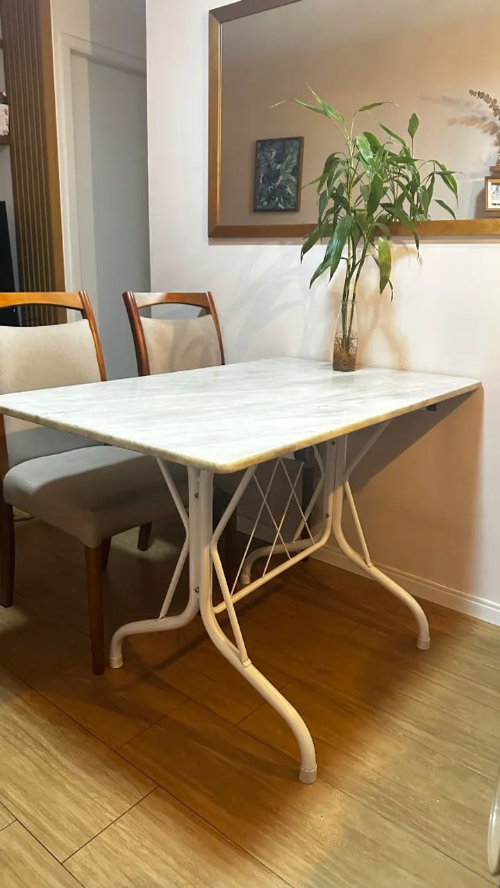 Mesa de granito branco  - Foto 3