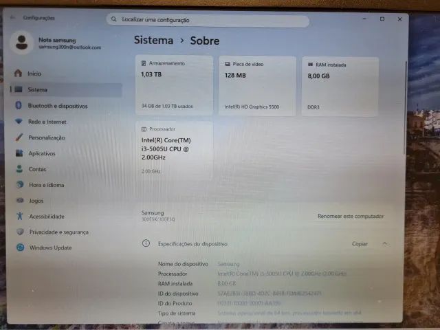 Notebook Samsung 300E - Foto 5