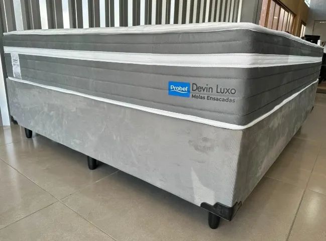 Cama Casal Devin Luxo - Probel Molas ensacadas individualmente!  - Foto 2