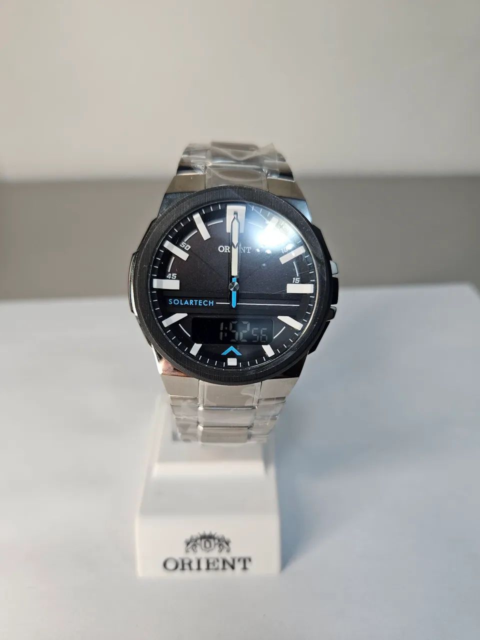 Relógio Quartz Aço Prateado Orient