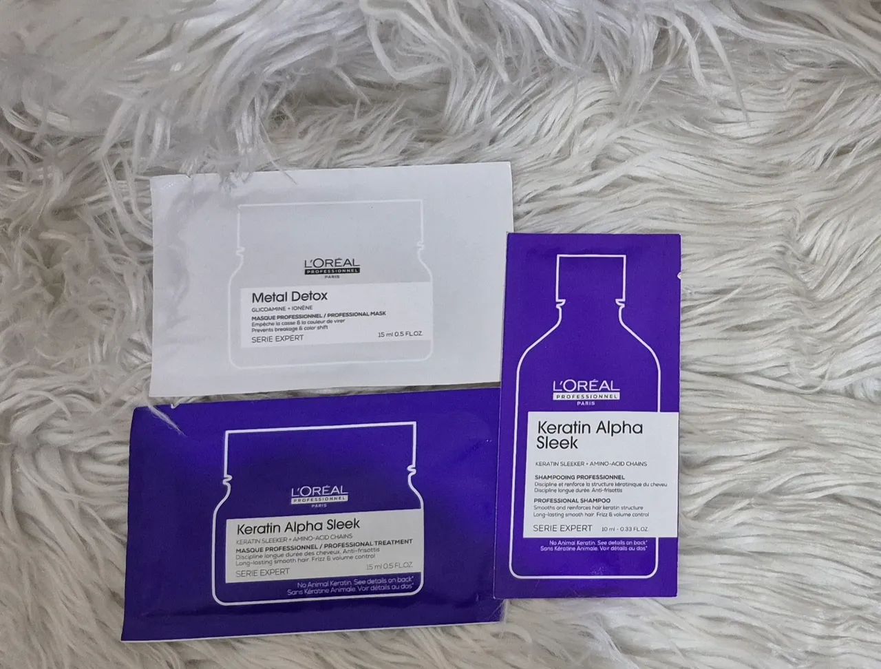 Saches de amostras L'Oréal Professional