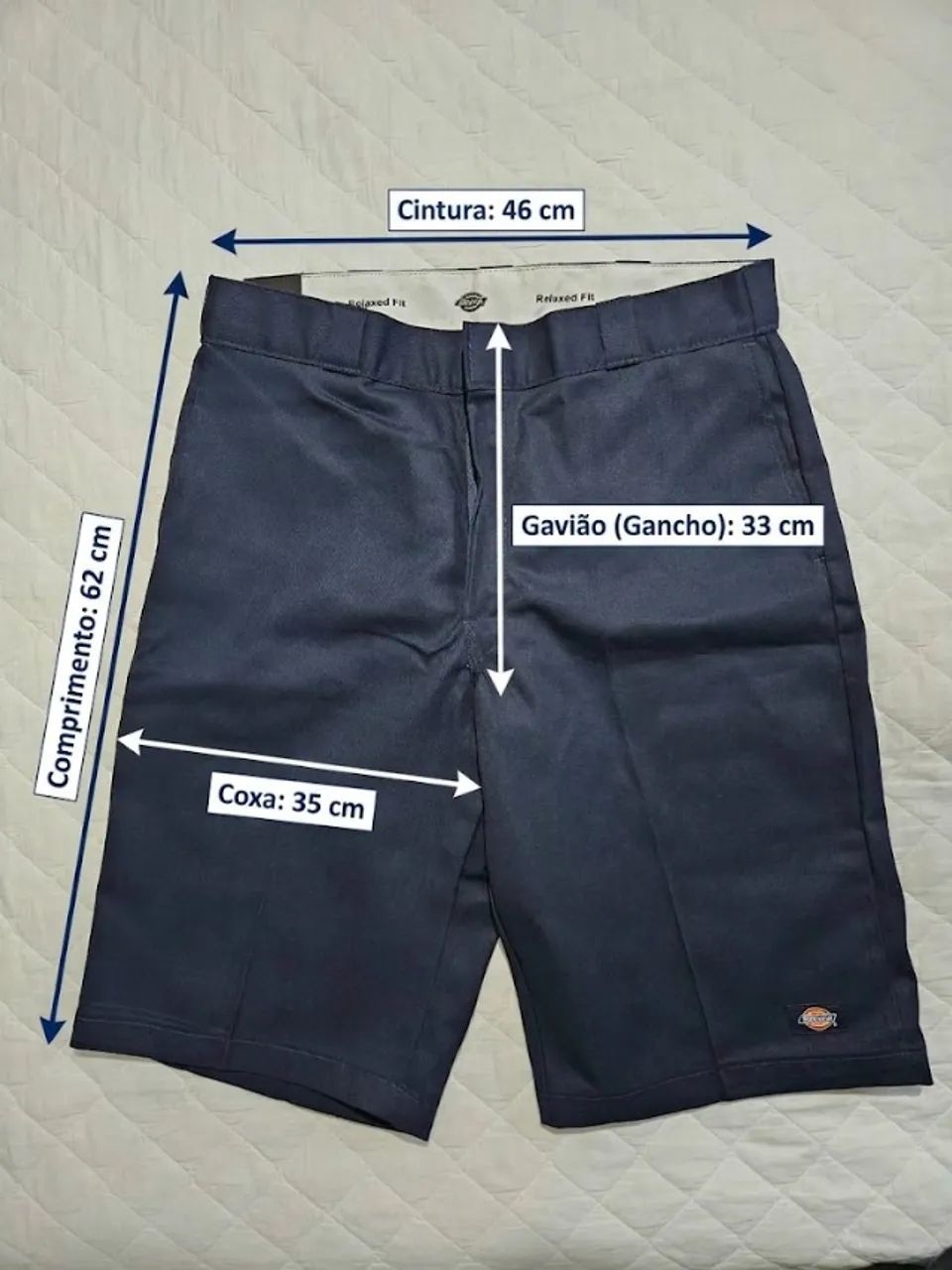 Bermuda Dickies tam. 44/46 Nova - Foto 3