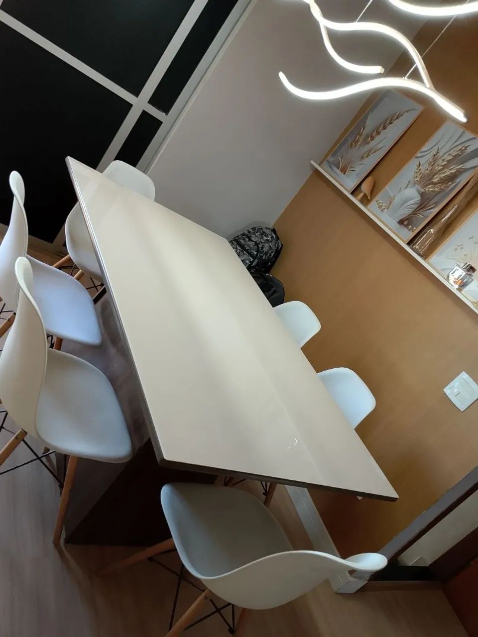 Mesa sala de jantar com 6 cadeiras  - Foto 3