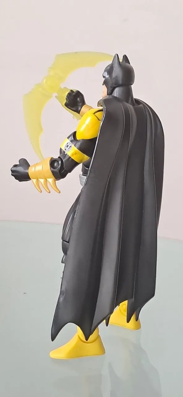 Lanterna Amarelo Batman (Tropa Sinestro) - DCUC Mattel - Foto 4