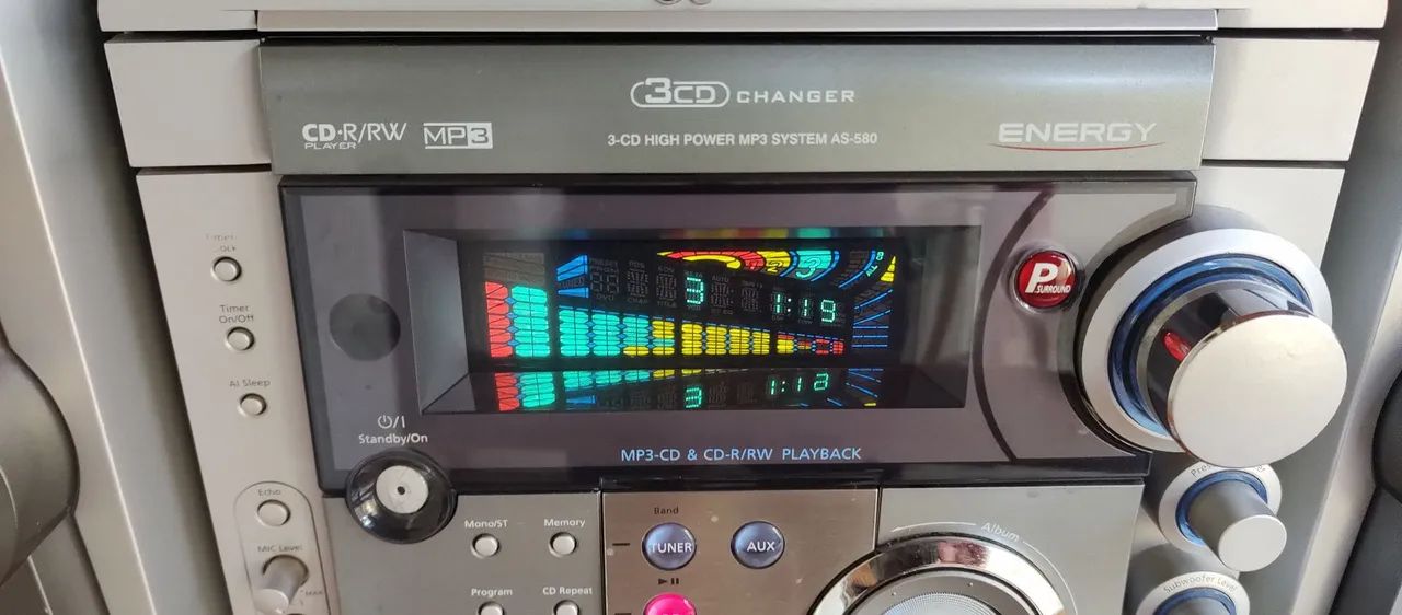 Mini system gradiente AS-580 Aiwa Philips gradiente panasoni sony jvc cce Sharp pioneer  - Foto 5