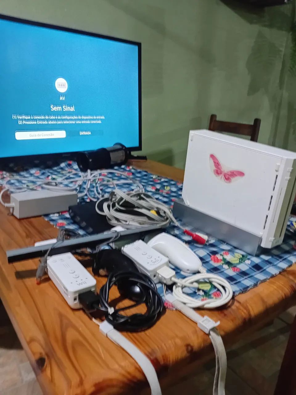 Nintendo wii com acessórios  - Foto 4