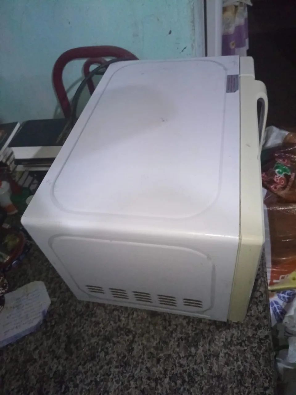 Microondas em perfeito estado funcionando tudo certinho  - Foto 3