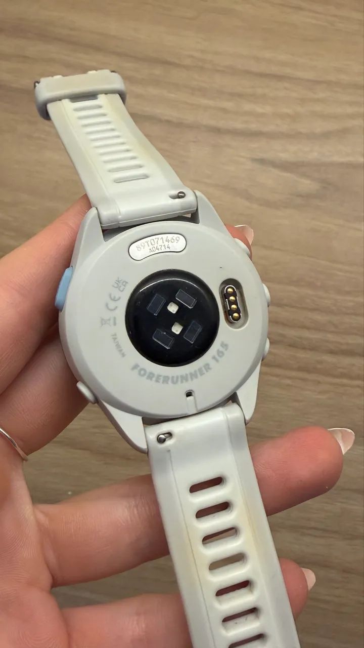 Garmin Forerunner 165 Branco Usado - Foto 3