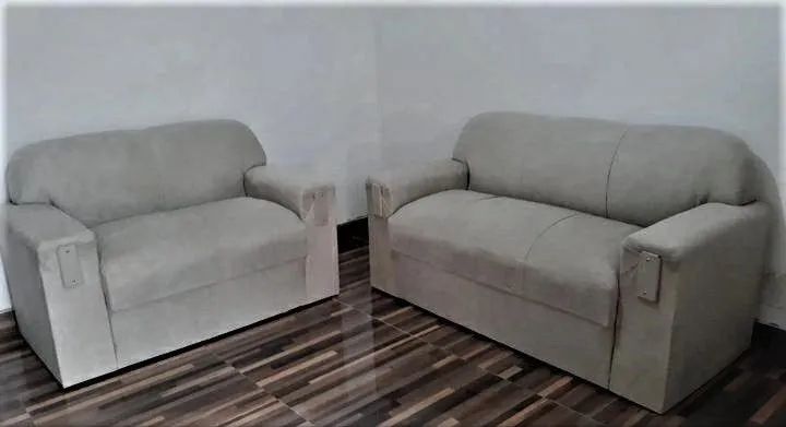 Conjunto de sofá de 2 e 3 lugares, pague na entrega  - Foto 4