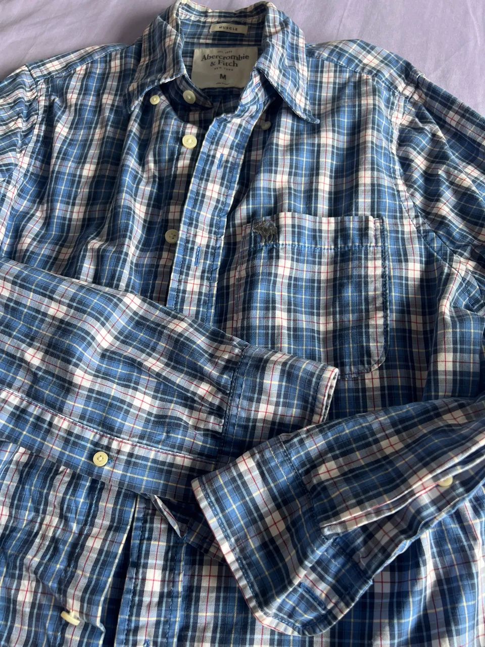 Camisa xadrez Abercrombie  - Foto 4