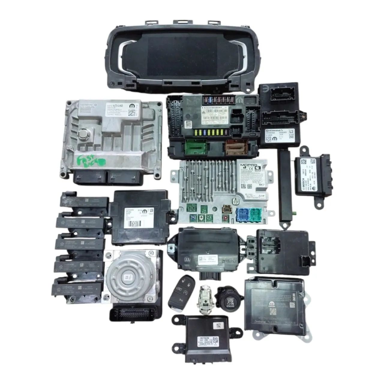 Kit code módulo injeção Fiat fastback 1.3 T270 Start 2024