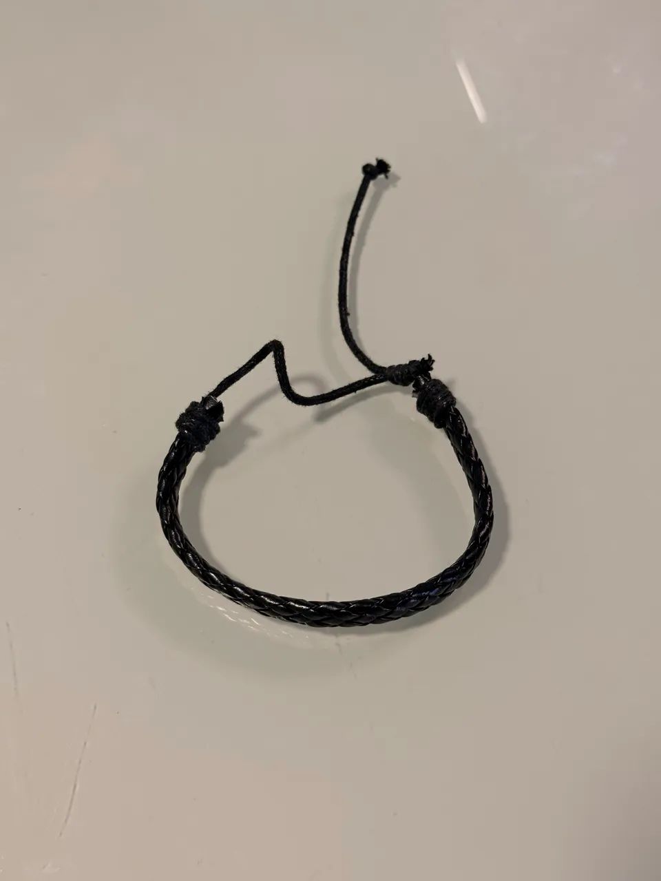 Pulseira de couro masculina - Foto 2
