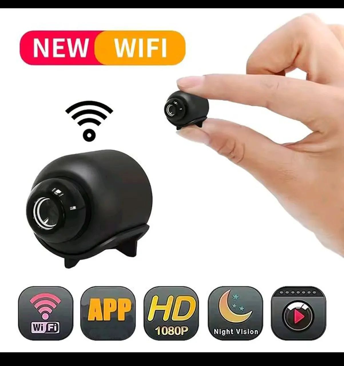 Mini câmera vigilância 