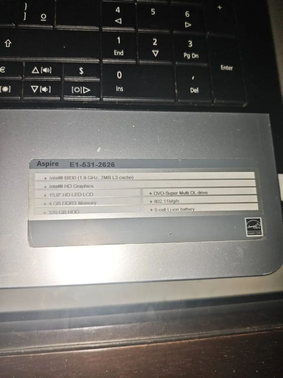 Carcaça notebook acer e carregador original - Foto 4