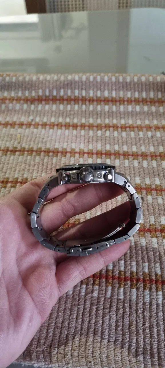 Relogio Orient flytech full titânio  - Foto 2