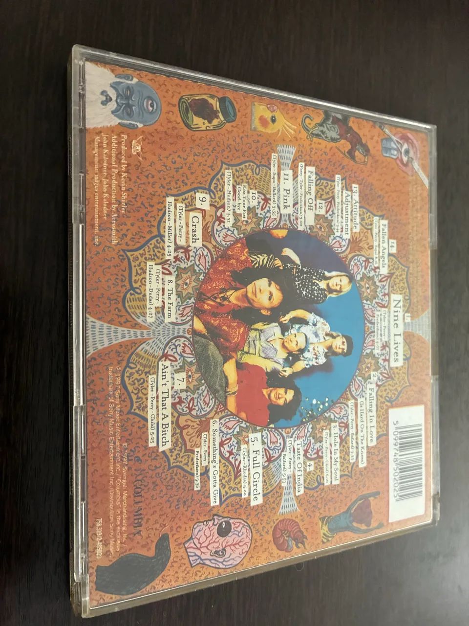 cd aerosmith nine lives original  - Foto 5