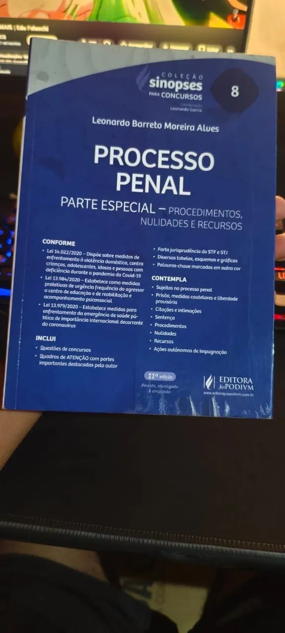 SINOPSE DIREITO PROCESSUAL PENAL JUSPODIVM - Foto 2