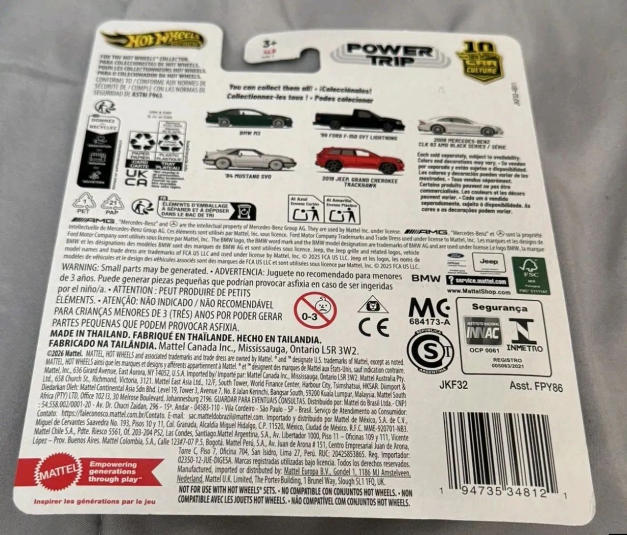 Hot Wheels Premium Power Trip 2026 '92 BMW M3 Gold Chase 0/5 - Foto 2