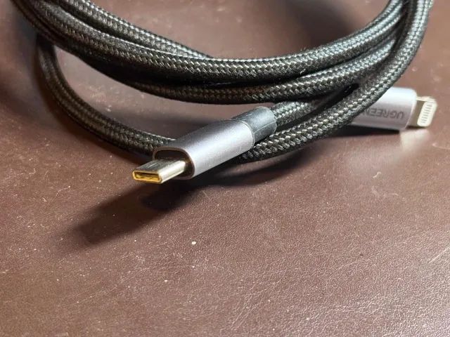 DOIS Cabos Carregamento Ugreen Usb Tipo C para Lightning Apple 1.5M Cert MFi - Foto 2