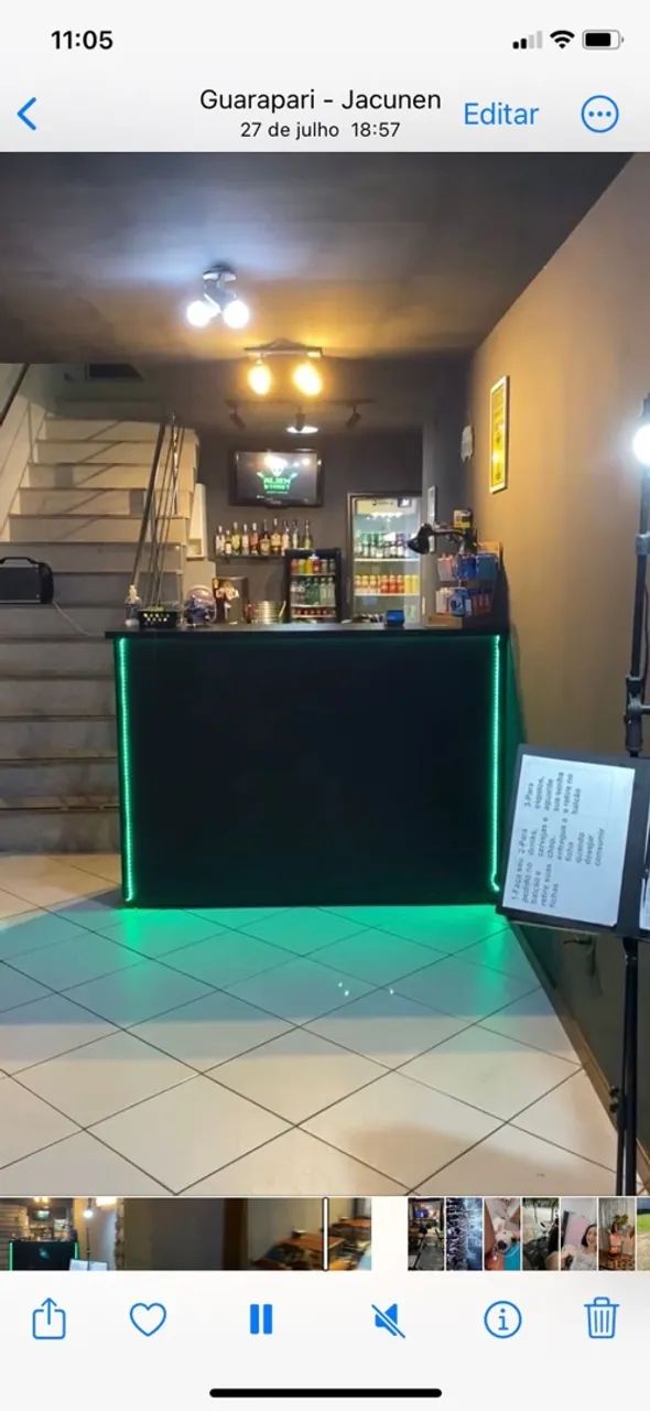 Balcão para loja/comércio