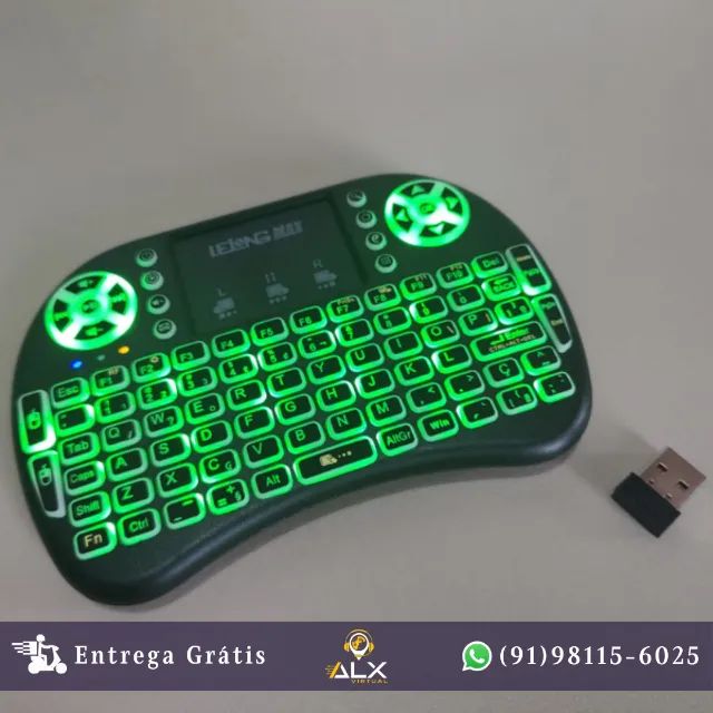Mini Teclado Wireless para Tv Box e Tv Smart *ENTREGA GRÁTIS*