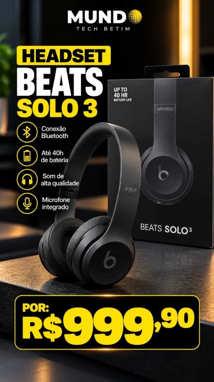 Headset Beats Solo 3