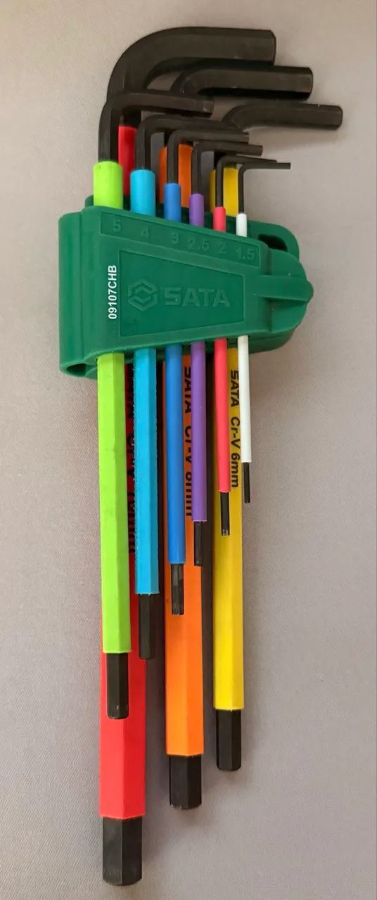 Jogo de chave hexagonal (allen) Sata