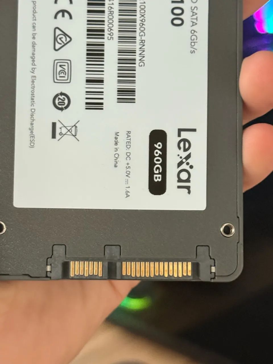 SSD 960gb SSD LEXAR 1TB - Foto 4