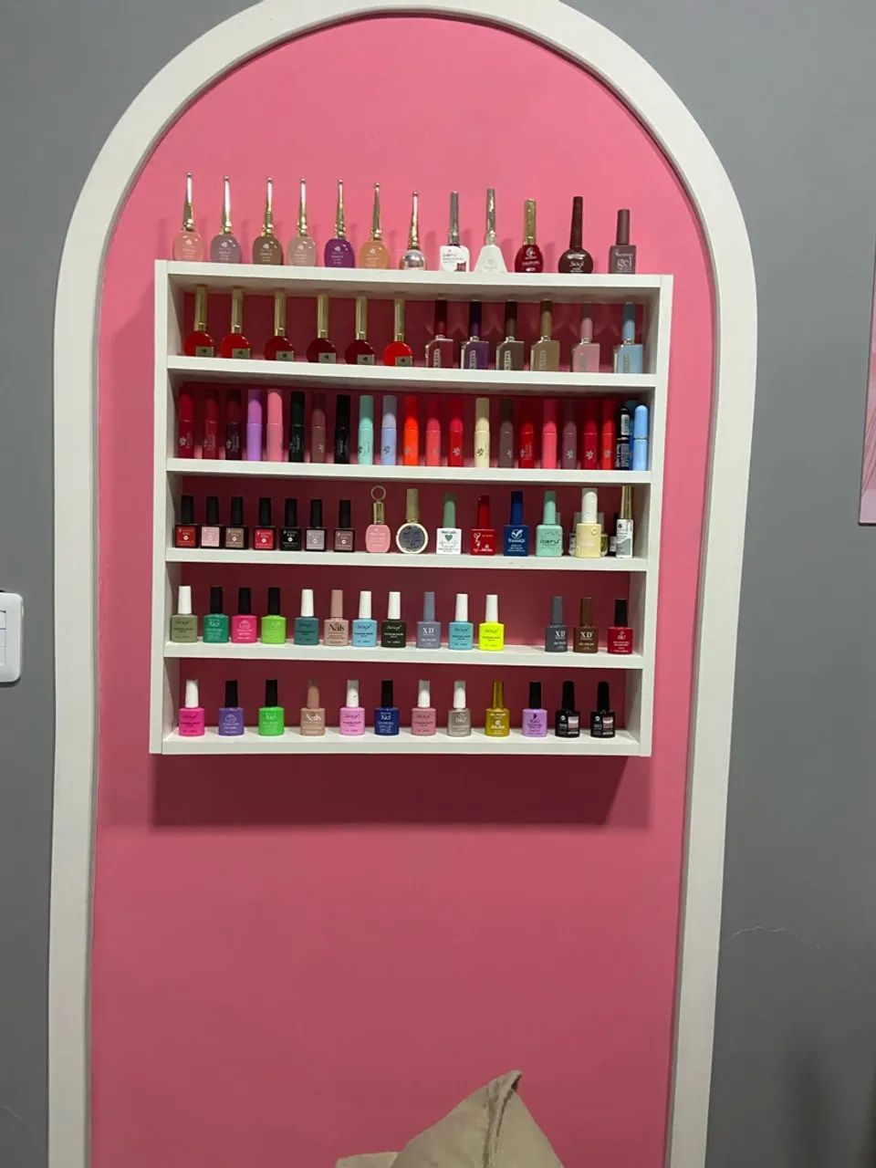 Expositor de esmalte