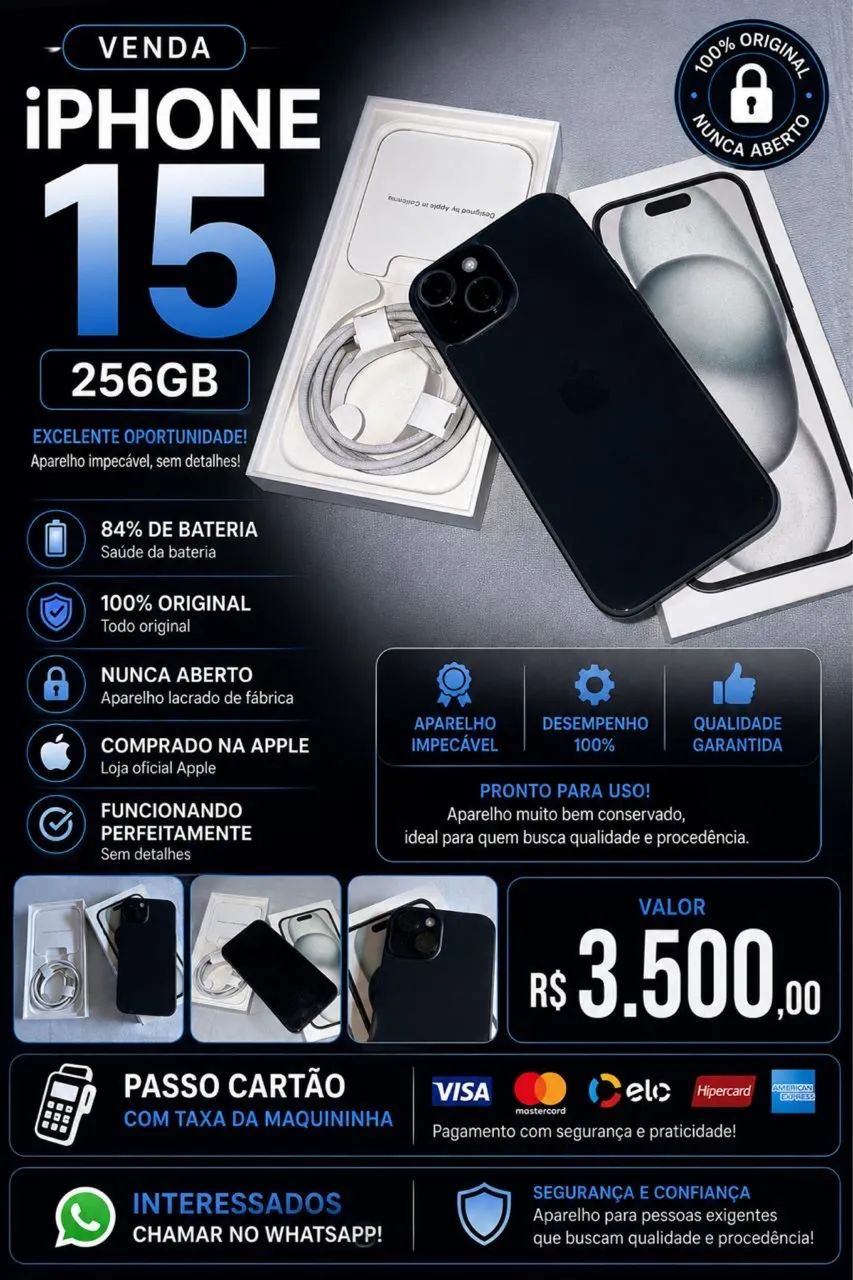 iPhone 15 256GB
