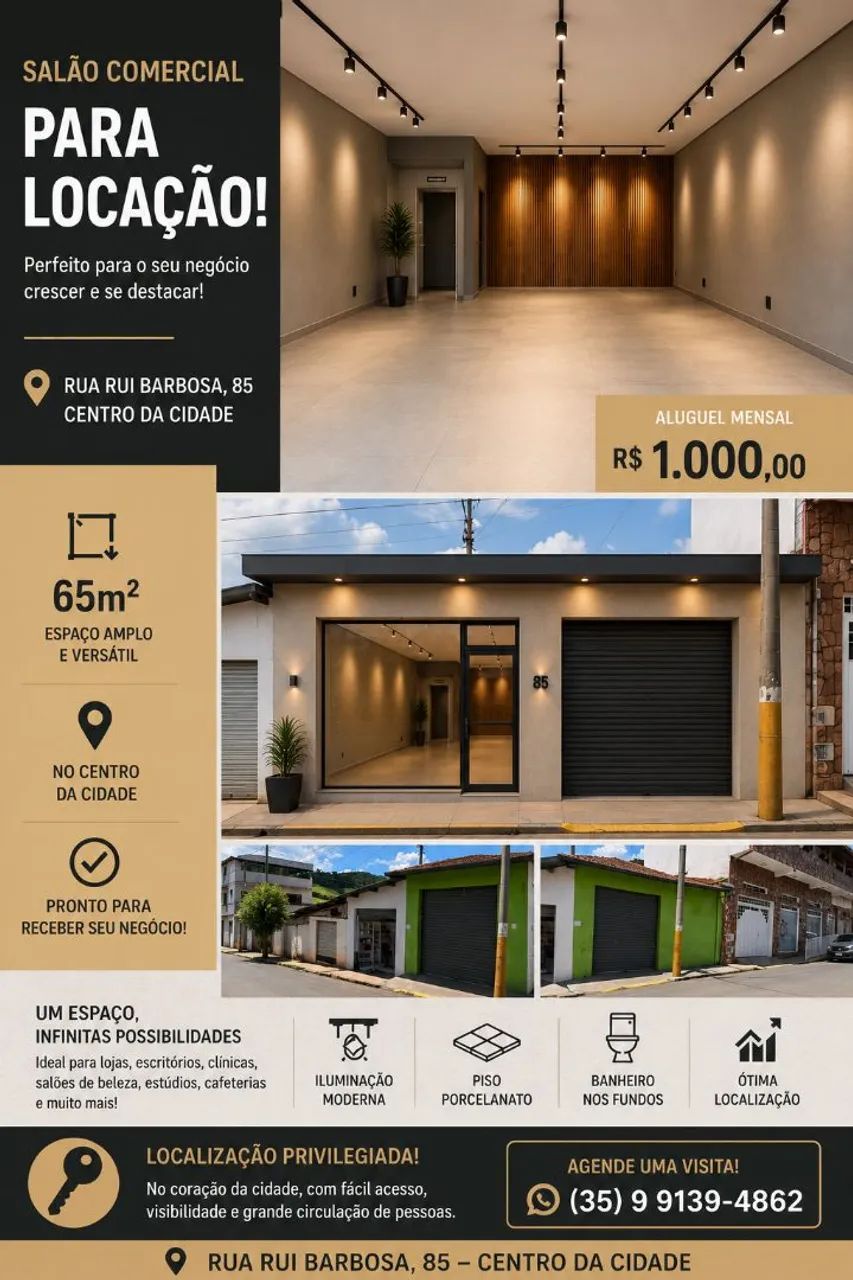 Salão comercial Conceição dos Ouros 