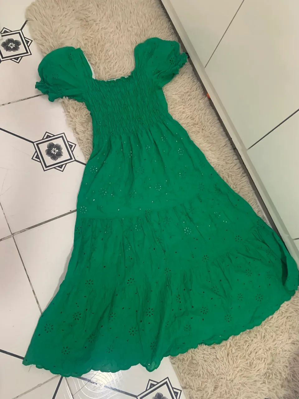 Vestido verde de lese - Foto 2