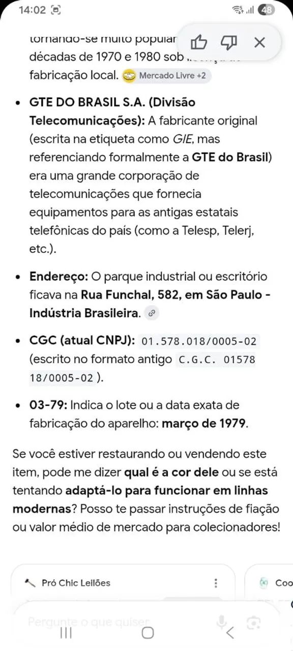 Telefone ano 70 - Foto 4