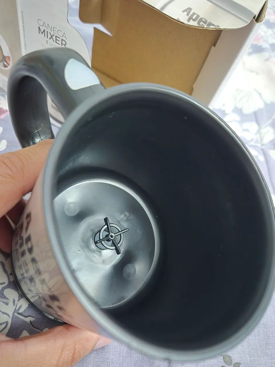 Caneca térmica e Mixer LYOR a pilha - Foto 3