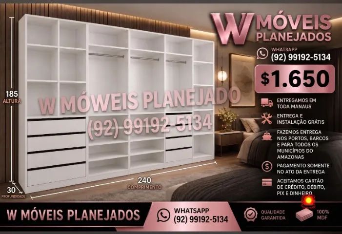 CLOSET EM MDF - Foto 3