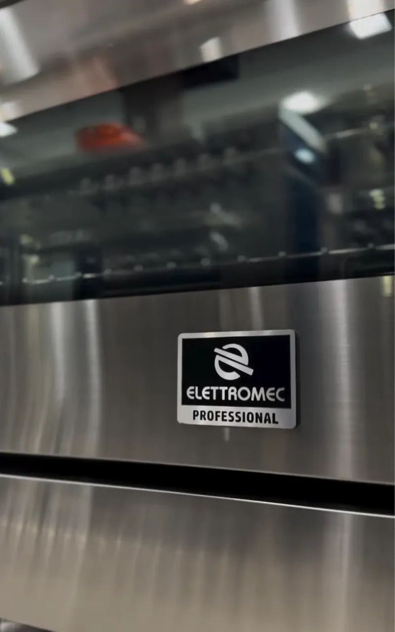 Fogão Elettromec inox 