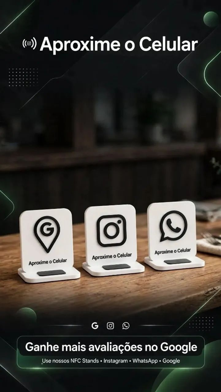 Placas e Suportes NFC 