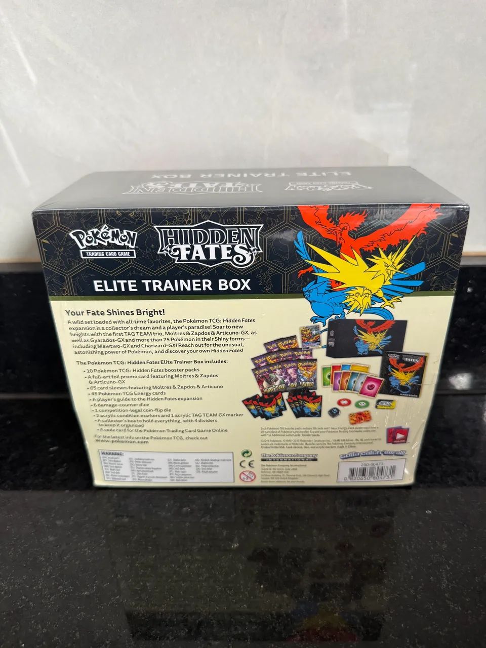 Pokémon ETB Hidden Fates 