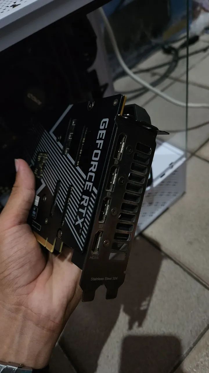 RTX 3060ti Asus V2 mini 8gb Gddr6 - Foto 5
