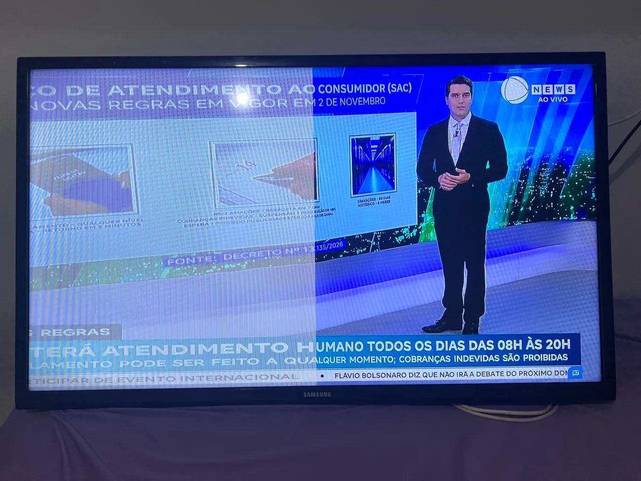 TV Samsung 40?polegadas 