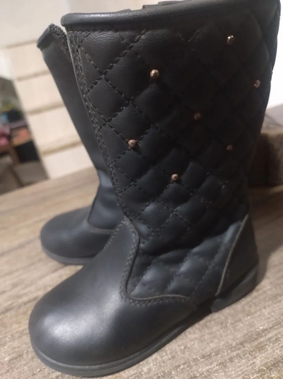 Bota preta menina Tam 24