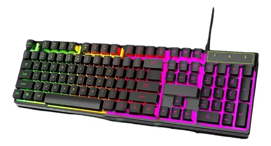 Teclado Gamer Semi Mecânico RGB - Foto 3