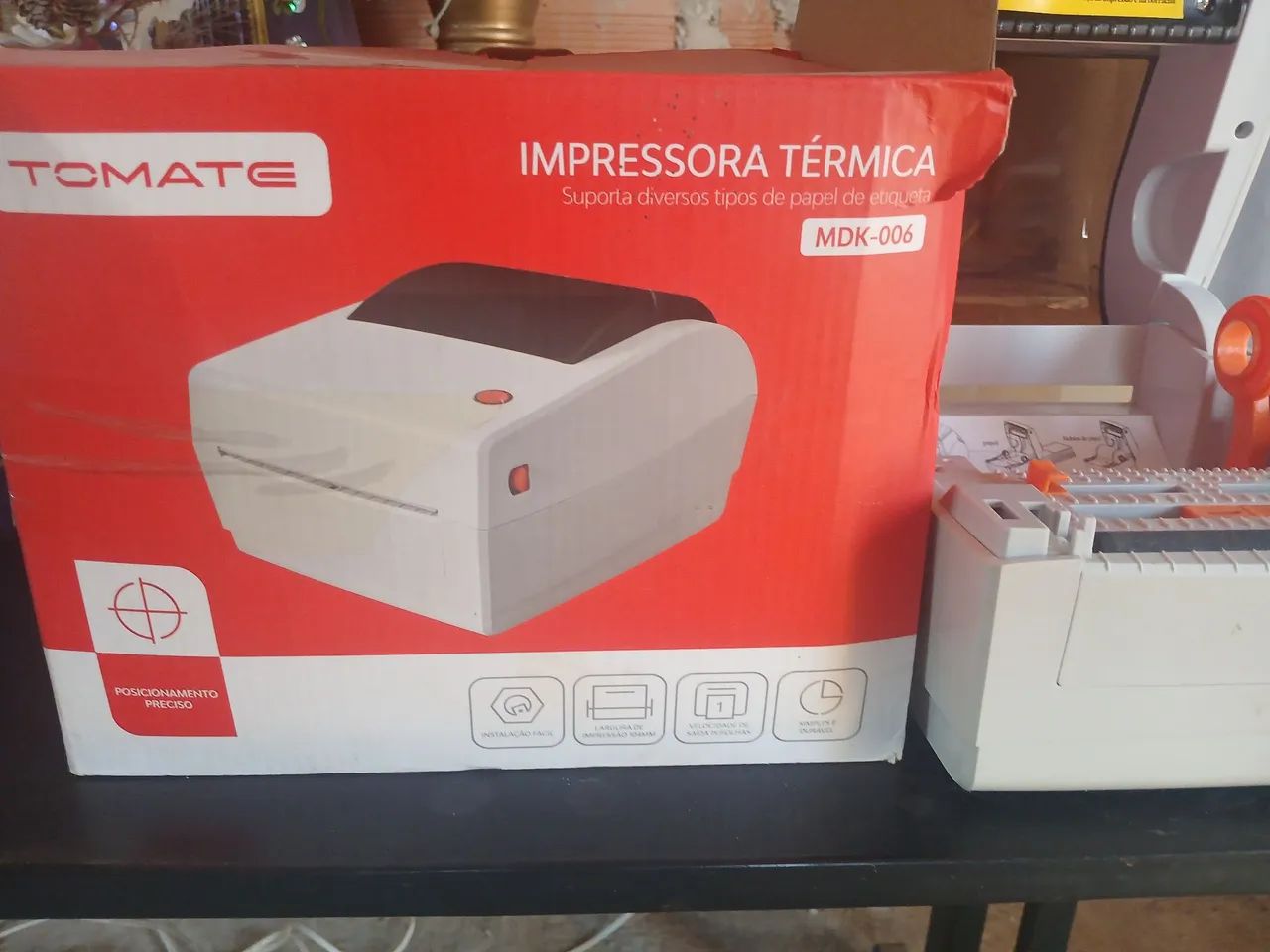 Impressora térmica tomate etiqueta mdk -006 - Foto 3