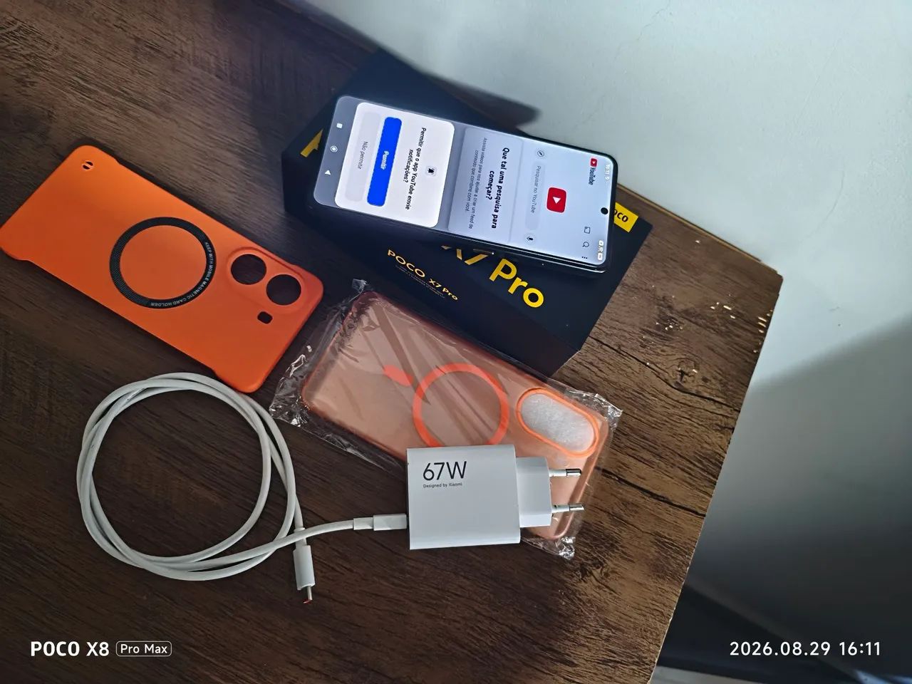 Poco X7 pro 256 GB amarelo  - Foto 4