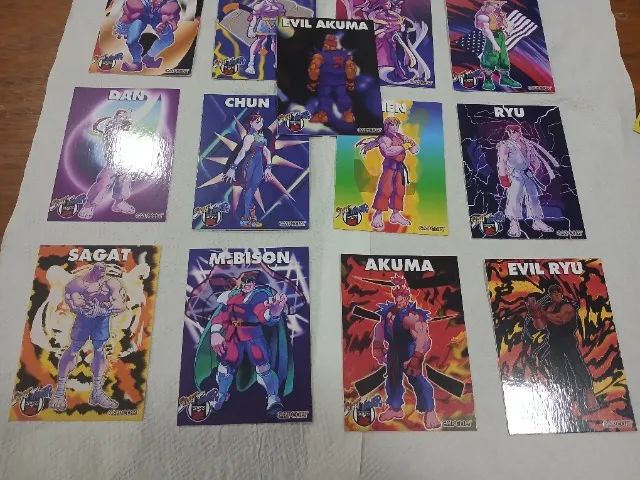 CARD STREET FIGHTER ZERO 2 (ANOS 90) - Foto 4