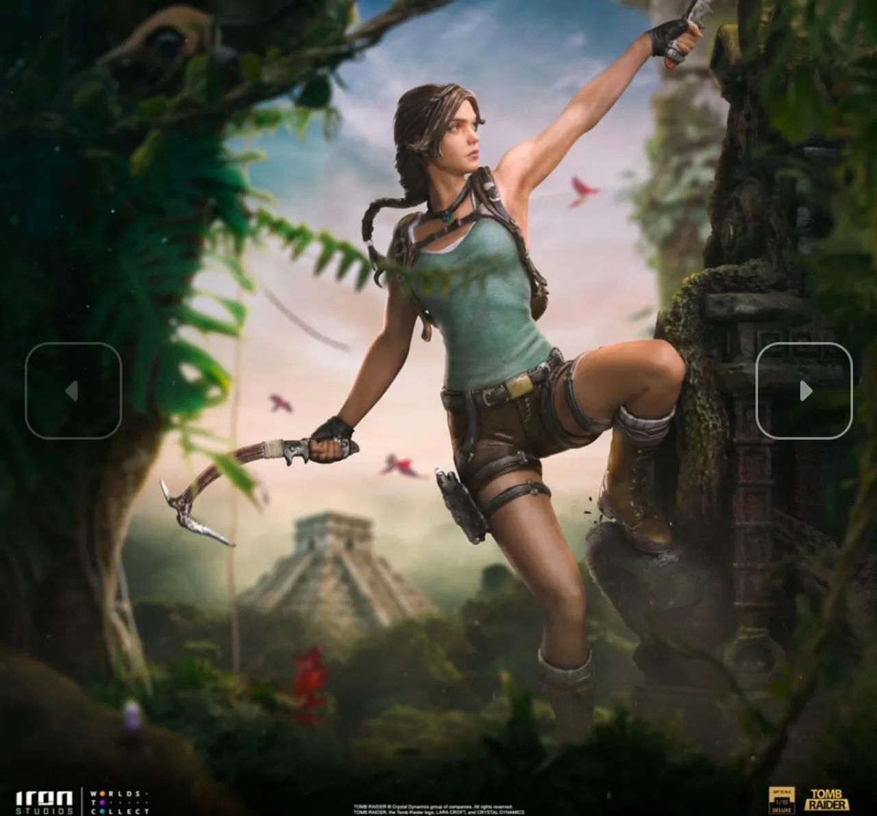 Lara Croft Deluxe Iron Studios Tomb Raider