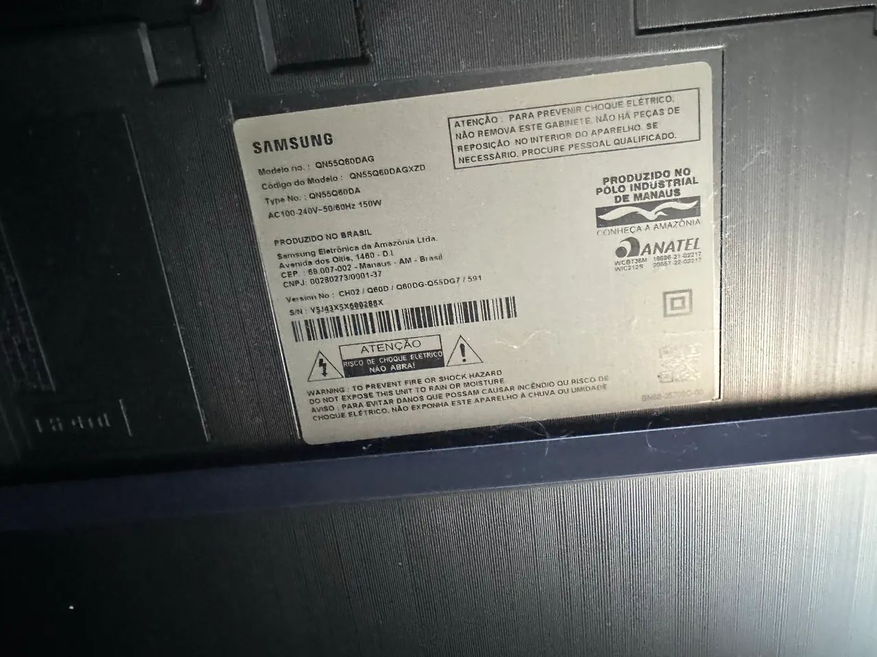 Tv Samsung QLED 55 Q60D 4K  - Foto 3