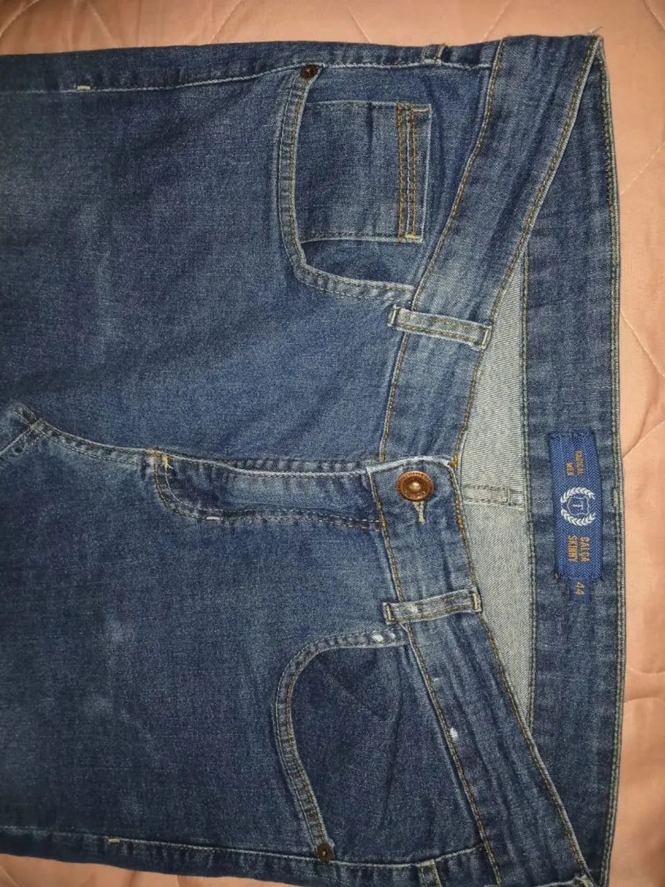 Calça skinny jeans masculina 44 - Foto 3